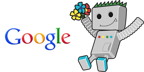 google bot logo with bot